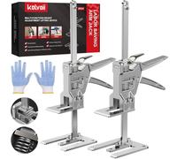 Kolvoii Lot de 2 vérins à bras en acier inoxydable, polyvalents et faciles à utiliser, dispositif de levage de qualité améliorée