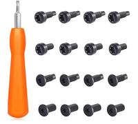 KOLZEMV Kit de Vis et Tournevis de Rechange pour Sonnette Ring Doorbell - Tournevis de Précision