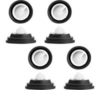 KOLZEMV Lot de 4 Rondelles de Diaphragme de Soupape, membrane chasse d'eau, Membranes pour Robinet Flotteur, Réparation Facile de la Chasse d'Eau, Valves à Flotteur, Matériau Caoutchouc de Qualité