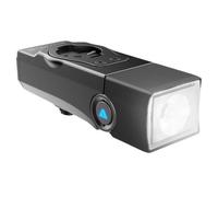 KOM Cycling Feu Avant de vélo à dégagement Rapide 1000 lumens - Conçu pour Les Supports Wahoo et Garmin avec Quart de Tour - 6 Modes, lumière de vélo Rechargeable, Montage supérieur ou inférieur,