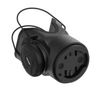 KOM Cycling fixation de feu radar pour tige de selle noir