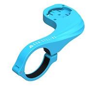 KOM Cycling Garmin Support de vélo avec finition carbone pour Edge 530 et Garmin 830 et autres modèles Bleu clair
