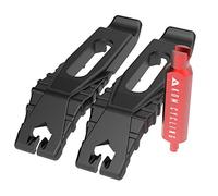 KOM Cycling Presta Kit de démonte-Pneu sans Chambre à air avec démonte-Valve pour vélo Idéal pour Retirer Les noyaux de Valve Presta