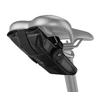 KOM Cycling Sac à Outils de Selle pour vélo de Route, VTT et vélo de Gravier - Le Rouleau de Selle est Une Alternative au Sac de Selle de vélo Traditionnel - Dispose de 3 Poches et d'un Cadran ATOP
