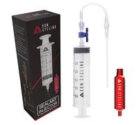 KOM Cycling Seringue d'injecteur de mastic sans chambre à air et outil de retrait de noyau de valve Presta conçu pour les joints Stans No Tubes et autres mastics