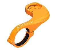 KOM Cycling Support d'ordinateur conçu pour être utilisé avec la série Garmin Edge - Compatible avec Une Gamme de navetteurs Garmin, y Compris Garmin Edge 530 Mount et Garmin 830 (Orange)