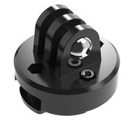 KOM Cycling Support Top Compatible avec Les adaptateurs GoPro Qui convertissent Les Supports de vélo Garmin Edge ou Les Supports de vélo Wahoo - idéal pour Le Montage de caméras et de lumières.