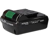 EDM Batterie de rechange KOMA Tools 08730 – Lithium‑ION 14,4 V pour perceuse/visseuse