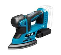 KOMA TOOLS 08753 Ponceuse 20 V Noir/Turquoise, 22,3 X 9,7 X 16,1 Cm