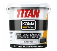 Koma Tools Peinture plastique Titan Blanc 5 kg - Marque EAN : 8425998253009