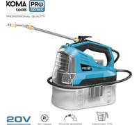 Koma Tools Sans batterie 08769 Pulvérisateur à lance 20v Argent One Size / EU Plug 220V Argent One Size