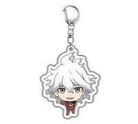 Komaeda Nagito Anime Pendentif Acrylique Monokuma Porte-clés Naegi Makoto Nanami Chiaki Nouveauté Pendentif Tendance Dessin Animé Porte-clés