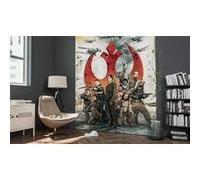 'Komar 010 de dvd2 Star Wars Papier peint photo non tissé de"Star Wars Rebels Taille 200 x 250 cm (Largeur x hauteur), 2 Chemins, avec colle, multicolore Multicolore G