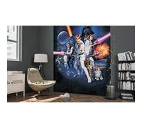 'Komar 026 de dvd2 Star Wars Papier peint photo non tissé de"Empire Poster Star Wars Classic 1 Taille 200 x 250 cm (Largeur x hauteur), 2 Chemins, avec colle, multicolore Multicolore G