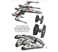 Komar 14723h Star Wars vaisseaux spatiaux Freestyle Sticker Deco - Multicolore (Lot de 5) Multicolore G