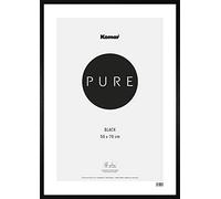 Komar Cadre Photo en Bois, Noir, 50 x 70 cm, avec Verre Acrylique Transparent