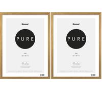 Komar Cadre en bois Oak 30 x 40 cm, Marron (Lot de 2)
