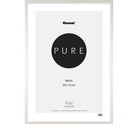 Komar Cadre Photo en Bois Blanc 50 x 70 cm avec Verre Acrylique Transparent Blanc 50 x 70 cm
