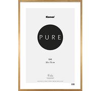 Komar Cadre Photo en Bois Marron 50 x 70 cm avec Verre Acrylique hautement Transparent, Naturel, 50 x 70 cm