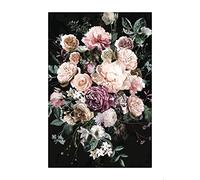 Komar Charming Bouquet - Taille : 50 x 70 cm Impression sur toile (sans cadre) - Pure Boutique