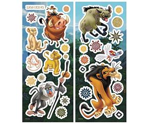 Komar Deco de Sticker, 33cm x 14cm, Roi Lion