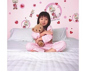 'Komar Deco de Sticker "Mon Petit Coeur, 1 pièce, multicolore, 17000h