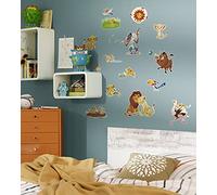 Komar Disney 14097h Sticker Mural Roi Lion Wildlife - 50 x 70 cm (Largeur x Hauteur) - 27 pièces - Timon, Pumbaa, Roi Lion