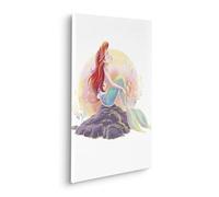 Komar Disney Ariel Sunrise Impression sur toile pour chambre d'enfant 40 x 60 cm