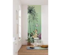 Komar Disney DX2-019 Papier peint photo non tissé Motif jungle Simba Dimensions : 100 x 280 cm (largeur x hauteur) Largeur de la bande 50 cm Vert