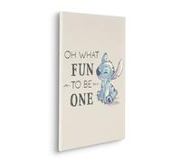 Komar Disney Lilo and Stitch Oh What Fun Impression sur toile pour chambre d'enfant 40 x 60 cm