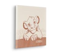 Komar Disney The Lion King It's Simba Impression sur toile pour chambre d'enfant 40 x 40 cm