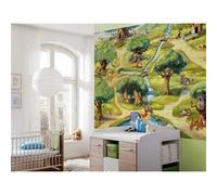 Komar Photo Murale sur Papier, 254cm x 184cm, Disney Winnie l'ourson Winnie Cent Acre en Bois