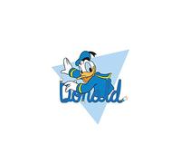 Komar Donald Duck Triangle - Dimensions : 50 x 70 cm, Tableau mural, poster, impression d'art (sans cadre), Disney