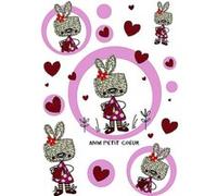 Komar Fs17000 Bunny et de cœurs Stickers muraux G