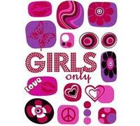 Komar Fs17006 Filles seulement Stickers muraux G
