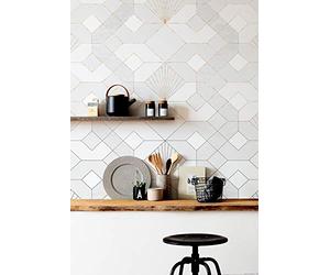 Komar HX3-008 Poster, Coquilles Blanches, 150cm x 280cm