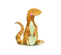 Komar Image Murale | Lézard Animal Mignon | Poster Photo Salon Chambre Décoration Art Print | sans Cadre | P111D-40x50 | Taille : 40 x 50 cm (Largeur x Hauteur)