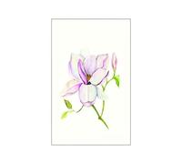 Komar Image Murale Magnolia Shine - Décoration pour Salon et Chambre à Coucher - Impression Artistique sans Cadre - 50 x 70 cm - Dimensions : 50 x 70 cm (Largeur x Hauteur)