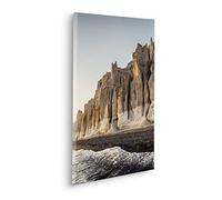 Komar Image sur châssis dans un cadre en bois véritable - Unbend - Dimensions 40 x 60 cm - Image sur toile, motif paysage, salon, chambre à coucher