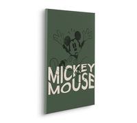Komar Image sur châssis - Disney Mickey Mouse Wavy - Dimensions : 40 x 60 cm - Chambre d'enfant, décoration murale