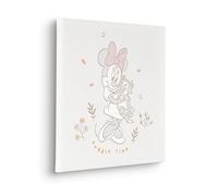 Komar Image sur châssis - Disney Minnie Mouse Cuddle Time - Dimensions : 40 x 40 cm - Toile murale pour chambre d'enfant