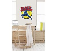 Komar Marvel Avenger Sticker Mural Black Panther Comic Classic - 50 x 70 cm (Largeur x Hauteur) - 1 pièce - Déco, Sticker Mural, décoration Murale, Chambre d'enfant - 14079h