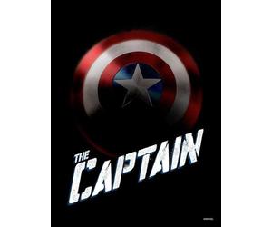 Komar Marvel Avengers Le Capitaine Décoration Murale Poster Taille 30 x 40 cm (sans cadre) Décoration Chambre d'enfant Poster Art Print