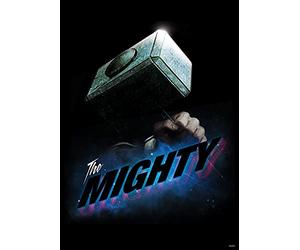 Komar Marvel Avengers The Mighty Décoration murale pour chambre d'enfant 50 x 70 cm (sans cadre)