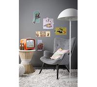 Komar Marvel Sticker Mural Mandala Funny Grogu 50 x 70 cm (Largeur x Hauteur) - 5 pièces - Jedi, Yoda Stickers Deco, Sticker Mural, décoration Murale, Chambre d'enfant - 14094h