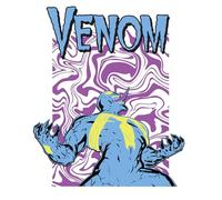 Komar Marvel Venom Colourful Scream Tableau mural pour chambre d'enfant 40 x 50 cm