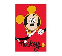 Komar Mickey Mouse Magnifying Glass - Taille : 50 x 70 cm Tableau mural, poster (sans cadre) Disney
