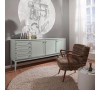 Komar Papier peint intissé 125 x 125 cm Disney Dot Barock Beauty Sticker mural