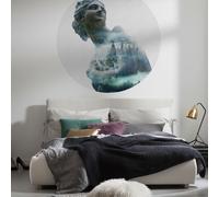 Komar Papier peint intissé 125 x 125 cm Disney Dot Gaia Sticker mural