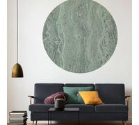 Komar Papier peint intissé 125 x 125 cm Disney Dot Green Marble Sticker mural